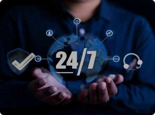 24/7 Dedicated Suppor